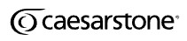 Caesarstone logo representing high-quality quartz surfaces.