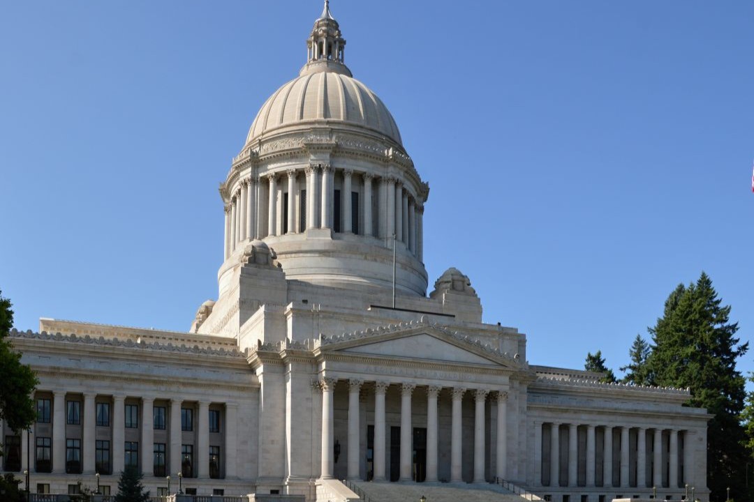 Government building showcasing architectural woodworking and custom cabinetry solutions.